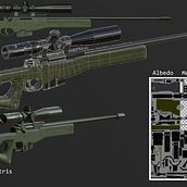 Asset sniper. Un progetto di 3D di Pedro Zamora - 03.12.2018
