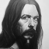 Diego. Desenho, Desenho de retrato, Desenho realista e Ilustração digital projeto de Gabriel García - 04.12.2018