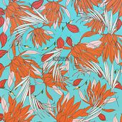 Pattern design 2018, colección bótanica. . Design, Graphic Design, Printing, and Digital Illustration project by Estefanía Sánchez - 12.05.2018