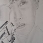 Cuando aprendí un poco más a hacerlo más realista?.... Drawing, Pencil Drawing, and Realistic Drawing project by Sarai Molina Hidalgo - 12.08.2018
