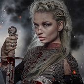 Medieval Queen. Concept Art, Digital Illustration, Photograph, and Post-production project by Flo Tucci - 12.09.2018