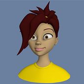 Mi Proyecto del curso: Rigging: articulación facial de un personaje 3D. Rigging projeto de Rut Juan Mompó - 11.12.2018