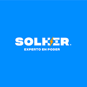 SOLHER® Brand. Br, ing, Identit, Graphic Design, T, and pograph project by Dan Torres - 11.10.2018