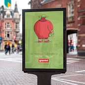 Granini 100% Natural. Poster Design, Character Design, Graphic Design, Traditional illustration, and Advertising project by Sergio Kian - 07.12.2016