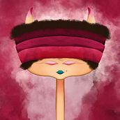 Femme? Fatal. Ilustração digital projeto de Nano Barrena - 12.12.2018