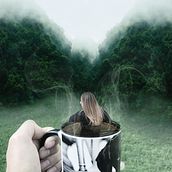 Mattepainting - Nature. Un proyecto de Fotografía de retrato, Post-producción fotográfica		 y Retoque fotográfico de Marc Bupe - 12.12.2018