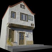 Oldest House - Lisboa (Portugal). 3D, and Architecture project by Manuel Muñoz - 12.14.2018