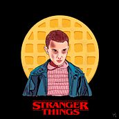 Eleven - Stranger Things. Digital Illustration project by Eme - 12.17.2018