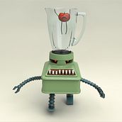 Licuadora Asesina Ein Projekt aus dem Bereich 3D, Animation, 3-D-Animation, Animation von Figuren und Design von 3-D-Figuren von Alberto Lozano Cabedo - 18.12.2018