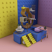 Bodegón Cinema 4D. Een project van Grafisch ontwerp van Daniel Ortega - 18.12.2018