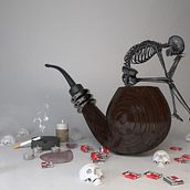 IMMERSE IN THE SMOKE. 3D project by Robertho Melendez - 12.19.2018
