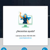 Siweb Empty States. Concept Art, Cop, writing, Web Development, Art Direction, Web Design, Traditional illustration, and UX / UI project by María Vilariño - 04.20.2018