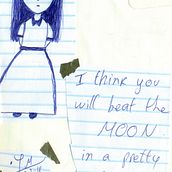 Luna. Drawing, and Writing project by Laura Garcia - 12.20.2018