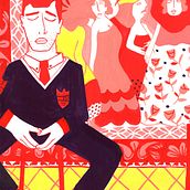 CIUDAD | Libro en postales. Un proyecto de Ilustración tradicional de Julieta Longo - 21.12.2018