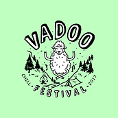 Vadoo Chill Fest. Un projet de Br et ing et identité de Valentin Stefan - 08.05.2018