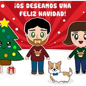 Mi Proyecto del curso: Diseño de personajes estilo kawaii. Hola comunidad Kawaii, os presento mi proyecto final y aprovecho para felicitaros las Navidades, un saludo enorme.. Un projet de Illustration traditionnelle de leticia_ataun - 22.12.2018