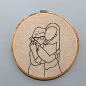 Bordado de fotografías. Embroider project by Cecy Suárez - 12.24.2018