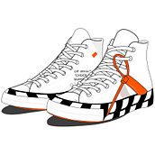 Ilustaciones de Sneakers. Drawing, Graphic Design, and Digital Illustration project by Gabriel GR - 11.23.2018