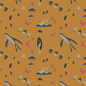 Playa, Mar y Patterns. Un progetto di Creatività e Pattern design di Juan Martín Pavon Jaureguiberry - 26.12.2018