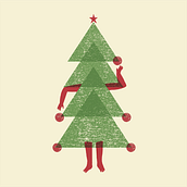 Cartel taller de Postales de Navidad. Poster Design, and Traditional illustration project by Alba Domingo Basora - 12.27.2018