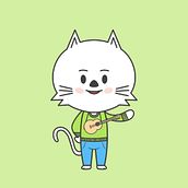 Mi Proyecto del curso: Diseño de personajes estilo kawaii. Character Design project by Oscar Garrigues Vila - 12.27.2018
