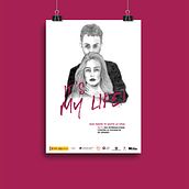 Cartel Violencia de género. Un proyecto de Dibujo a lápiz, Diseño de carteles y Diseño gráfico de Nina Hache - 28.12.2018