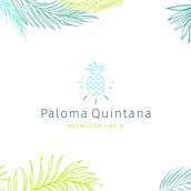 Paloma Quintana. Br, ing, Identit, and Logo Design project by Patricia Rueda Sáez - 12.28.2018