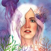 Mi Proyecto del curso: Retrato ilustrado en acuarela.  project by Maitane Andueza - 12.28.2018