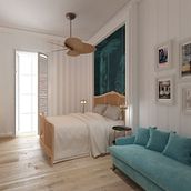 HOTEL LA HABANA DE CUBA. Un progetto di 3D, Architettura, Architettura d'interni e Interior design di Sonia Esteban Torrente - 28.12.2018