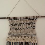 Mi Proyecto del curso: Introducción al macramé: creación de un tapiz decorativo. Macramé project by Susana Díaz - 04.16.2020