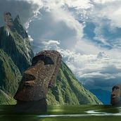Mi Proyecto del curso: Matte Painting: creando mundos fotorrealistas. Graphic Design project by Alexander Mendoza - 12.30.2018