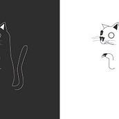 Gatos. Traditional illustration, and Vector Illustration project by Gabriel Ramos Icaza - 12.31.2018
