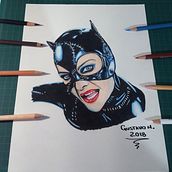 Mi Proyecto del curso:  Retrato realista con lápices de colores muchas gracias por todo me sirvieron bastante sus consejos muchas gracias. Un proyecto de Dibujo realista de Gustavo Medina - 31.12.2018