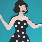 Paper Portrait. Character Design, Traditional illustration, and Paper Craft project by Hazael Alvarez - 06.24.2018