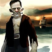 Frankenstein. Un proyecto de Ilustración tradicional de Ramiro - 02.01.2019