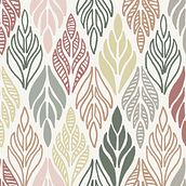 Autum Leaves_Mi Proyecto del curso: Diseño de estampados textiles. Graphic Design project by Paula Castiñeira Olveira - 01.02.2019