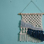 Mi Proyecto del curso: Introducción al macramé: creación de un tapiz decorativo. Creativit project by mariaherrero2391 - 01.03.2019