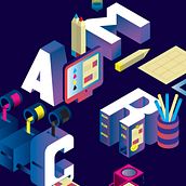 ISOMETRIC POSTER. Un proyecto de Ilustración tradicional, Br, ing e Identidad, Dirección de arte y Diseño tipográfico de David Bonanni - 01.04.2020
