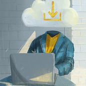 Google Effect: Changes to our Brains. Un progetto di Illustrazione digitale di Sofia Santos - 06.01.2019