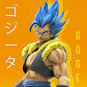 fanart Gogeta SSJ God. 3D project by Henry Fabian Varon Cortes - 01.07.2019