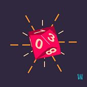 Rising Dice. 3D, 3D Modeling, and Motion Graphics project by Michael Hernandez Lozada - 01.05.2019