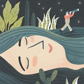 La búsqueda. Traditional illustration, and Digital Illustration project by Laura Fernández Arquisola - 01.08.2019
