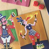 Jumbolino. Game Design, Traditional illustration, and Digital Illustration project by Laura Fernández Arquisola - 01.08.2019