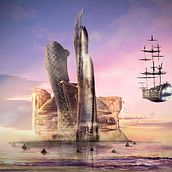 ATLANTIS 3.0 Mi Proyecto del curso: Matte Painting: creando mundos fotorrealistas. Un projet de Collage, Art conceptuel, Illustration numérique , et Retouche photographique de Carlos Rodriguez Gambelli - 08.01.2019