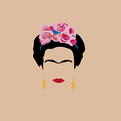 Frida Kahlo. Projekt z dziedziny Ilustracja c i frowa użytkownika Florencia Be - 08.01.2019