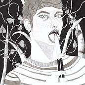 Mi Proyecto del curso: Introducción a la ilustración con tinta china. Traditional illustration project by 4GLAY4 - 01.09.2019