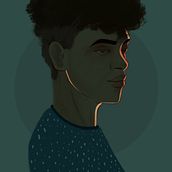 Portraits. Digital Illustration project by Marissa Batanero - 01.09.2019
