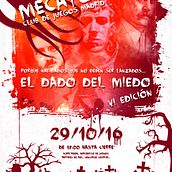CARTEL DE LA VI EDICIÓN EL DADO DEL MIEDO. Een project van Grafisch ontwerp y Posterontwerp van Danann - 13.10.2016