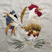 Mi Proyecto del curso: Técnicas de bordado: ilustrando con hilo y aguja. Embroider project by lilyapolinary - 02.23.2019