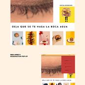 Hamburguesa Nostra Web & Social Media. Un proyecto de Dirección de arte, Diseño gráfico, Diseño Web y Redes Sociales de Cristina Burméster Díaz - 01.07.2018